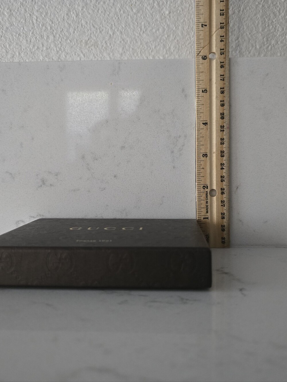 Authentic Gucci Gift Box & Tag Empty  5.5 x 4 x 0.875 - Picture 5 of 7